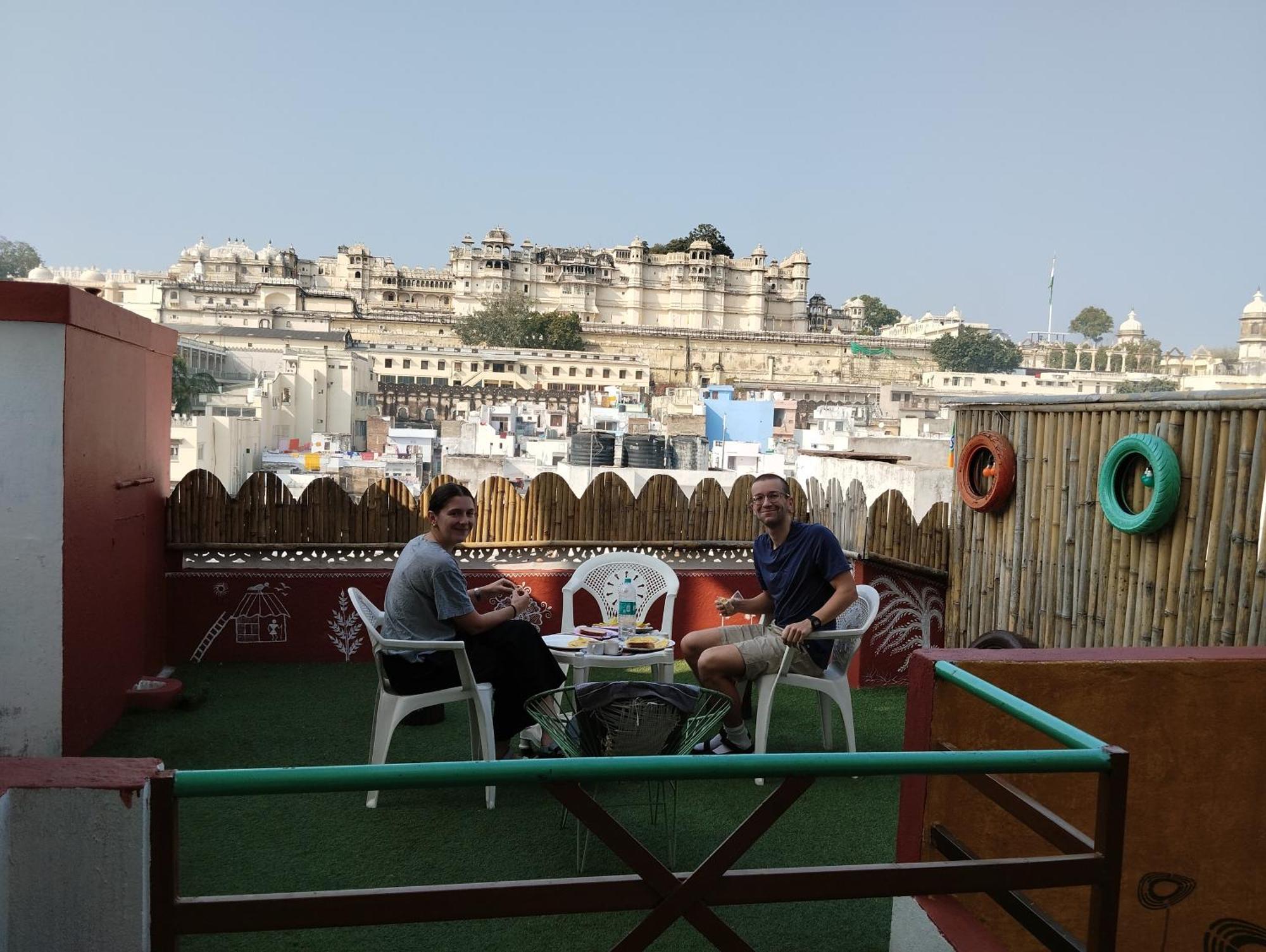 City And Palace View Guest House Udaipur Exteriör bild